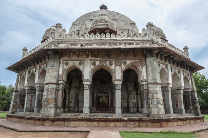 46 - India - Nueva Delhi - mausoleo de Humayun - tumba de Isa Khan